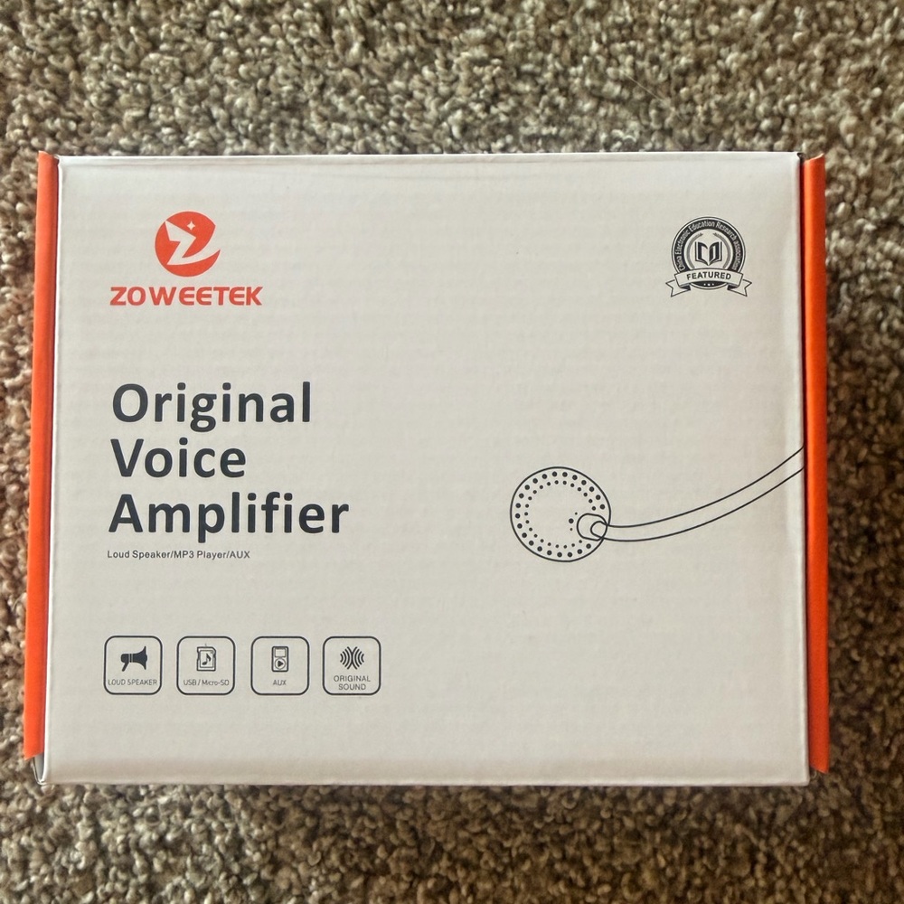 Zoweetek Voice Amplifier with MP3 and AUX